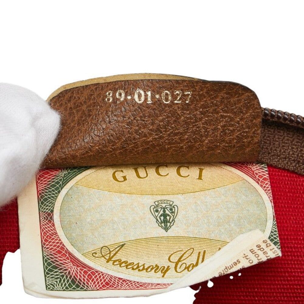 Gucci Old Gucci PVC Leather Pouch - Picture 2 of 10